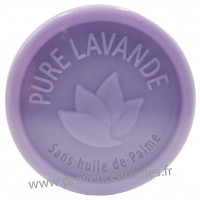 Savon PURE LAVANDE 25 gr sans huile de Palme Esprit Provence