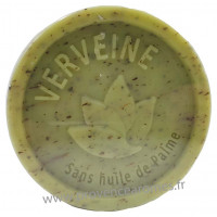 Savon exfoliant VERVEINE 25 gr sans huile de Palme Esprit Provence