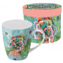 Mug FLEURI ALLEN DESIGNS dans coffret