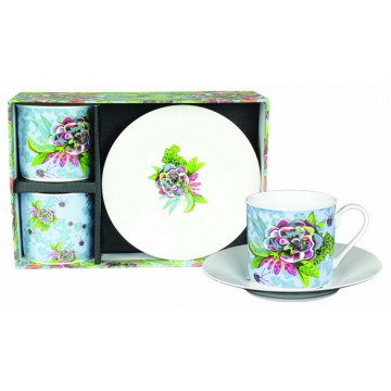 Coffret 2 tasses FLEURIES ALLEN DESIGNS