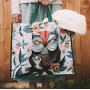 Sac Cabas HIBOU et JEUNE HIBOU ALLEN DESIGNS