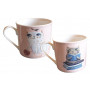 Coffret 2 tasses CRAZY CAT ALLEN DESIGNS