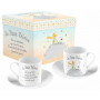 Coffret 2 tasses LE PETIT PRINCE et la rose