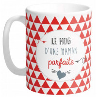 Mug LE MUG D'UNE MAMAN PARFAITE Mugs petits messages