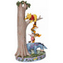WINNIE et ses amis dans grimpe à l'arbre Figurine Collection Disney Tradition