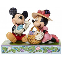 MICKEY et MINNIE les œufs de Pâques Figurine Disney Collection Disney Tradition