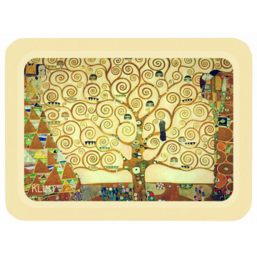 Plateau métal L'ARBRE DE VIE Gustav Klimt