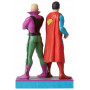 SUPERMAN ET LEX LUTHOR figurine DC Comics Silver age collection Jim Shore