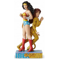 WONDER WOMAN et CHEETAH figurine DC Comics Silver age collection Jim Shore