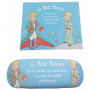 Boîte étuis à lunettes et chiffonnette bleu clair LE PETIT PRINCE