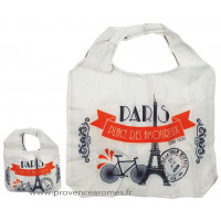 Sac de course pliable PARIS PLACE DES AMOUREUX