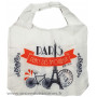 Sac de course pliable blanc PARIS PLACE DES AMOUREUX