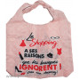Sac de course pliable LE SHOPPING A SES RAISONS QUE LES BANQUES IGNORENT