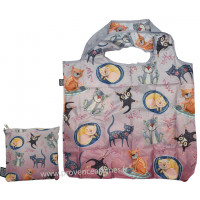 Sac de course pliable CRAZY CAT ALLEN DESIGNS