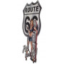 Plaque métal Pin-up station essence Route 66