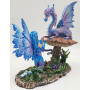 Figurine La Fée et le dragon 22 cm