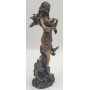 Statuette APHRODITE et les Colombes 27 cm effet bronze