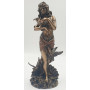 Statuette APHRODITE et les Colombes 27 cm effet bronze