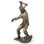 Statuette THOR 27 cm effet bronze