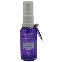 Désinfectant mains LAVANDE de PROVENCE aux huiles essentielles 30 ml Esprit Provence