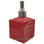 Pousse distributeur de Savon liquide en forme de cube Savon de Marseille couleur Rouge