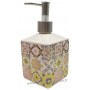 Distributeur de savon liquide cube Mosaïque couleur pastel