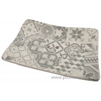 Porte savon rectangle mosaïque couleur gris clair