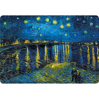 Set de table LA NUIT ETOILEE SUR LE RHÔNE Vincent Van Gogh 1888