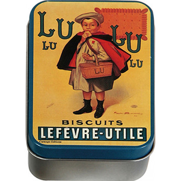 Boîte à savon BISCUITS LU déco publicité rétro