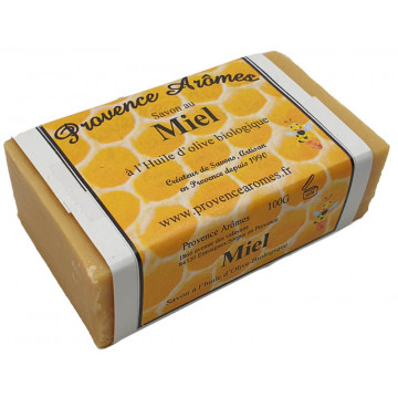 Savon au Miel et huile d'olive Bio de Provence Arômes