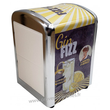 Distributeur de serviettes GIN FIZZ Natives déco rétro vintage