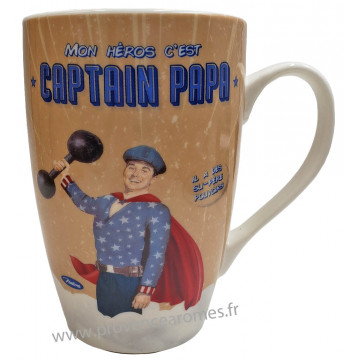 Mug CAPTAIN PAPA Natives déco rétro vintage