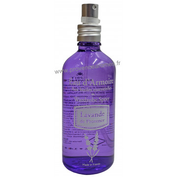 Eau d'armoire LAVANDE de PROVENCE aux huiles essentielles 100 ml Esprit Provence