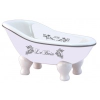 Porte savon baignoire ancienne " Anges "