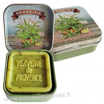 Boîte et savon d'invité Verveine de Provence Esprit Provence