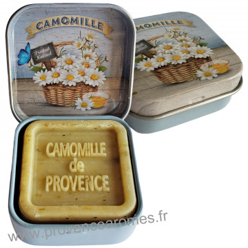 Boîte et savon d'invité Camomille de Provence Esprit Provence