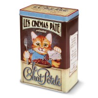 Boîte à croquettes " chat Potelé "