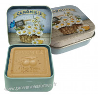 Boîte et savon 100 g Camomille de Provence Esprit Provence