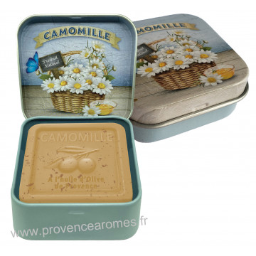Boîte et savon 100 g Camomille de Provence Esprit Provence