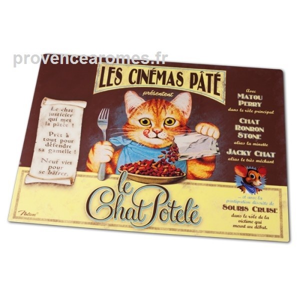 Tapis Pour Gamelle Le Chat Potele Natives Provence Aromes Tendance Sud