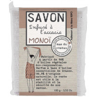 Savonnette MONOI infusée à l'acacias 100 g Mas du roseau