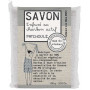 Savonnette PATCHOULI infusée au charbon actif 100 g Mas du roseau