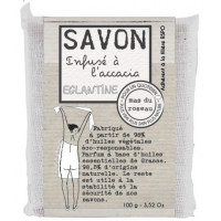 Savonnette EGLANTINE infusée à l'acacias 100 g Mas du roseau