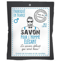 SAVON POUR L’HOMME ELEGANT – Quinoa et miel pur – 80 gr Mas du roseau