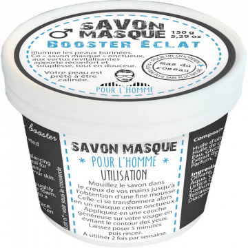 SAVON MASQUE BOOSTER ECLAT – Revitalisant - Mas du roseau