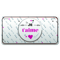 Magnet métal JE T'AIME