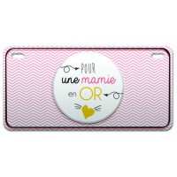 Magnet métal POUR UNE MAMIE EN OR