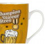 Mug LE CHAMPION DE TIREUR DE LITRES Natives déco rétro vintage