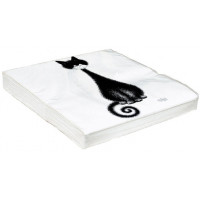 Serviettes en papier SPIRALE Chats Dubout