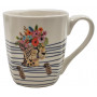 Mug GUÉPARD FLEURI dans coffret